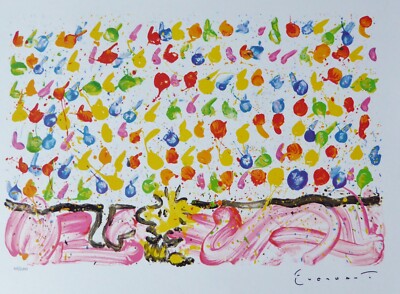 Tom Everhart Tweet Woodstock Charlie Brown Peanuts Handsigniert 26/500, COA
