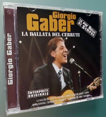 GIORGIO GABER - LA BALLADE DEL CERUTTI CD