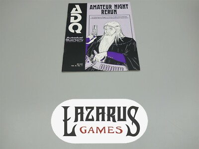 Car Wars - Steve Jackson Games: Autoduel Quarterly w/ mailing cover Vol. 8No. 1