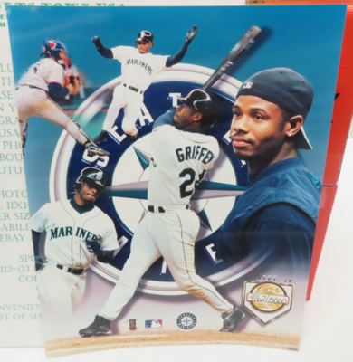 204 KEN GRIFFEY JR 8X10 PHOTO LIMITED EDITION COLLAGE 4162/5000 W