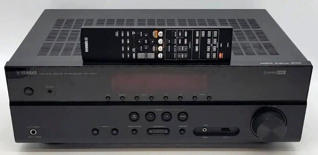 Yamaha RX-V377 NS-SW40 Surround Sound Channel Speaker System