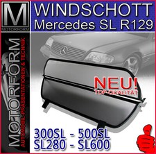 MERCEDES SL 129 R129 WINDSTOP WIND STOP DEFLECTOR WINDSHIELD 500SL SL500 SL600