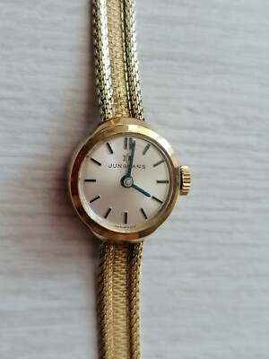 Junghans Damenuhr Gold 585 Alt Junghans Damenuhr Gold 585 Alt
