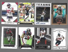 30 x ANDRE JOHNSON HOF & STEVE SMITH CARD LOT FUTURE HOF TEXANS PANTHERS SHARP!