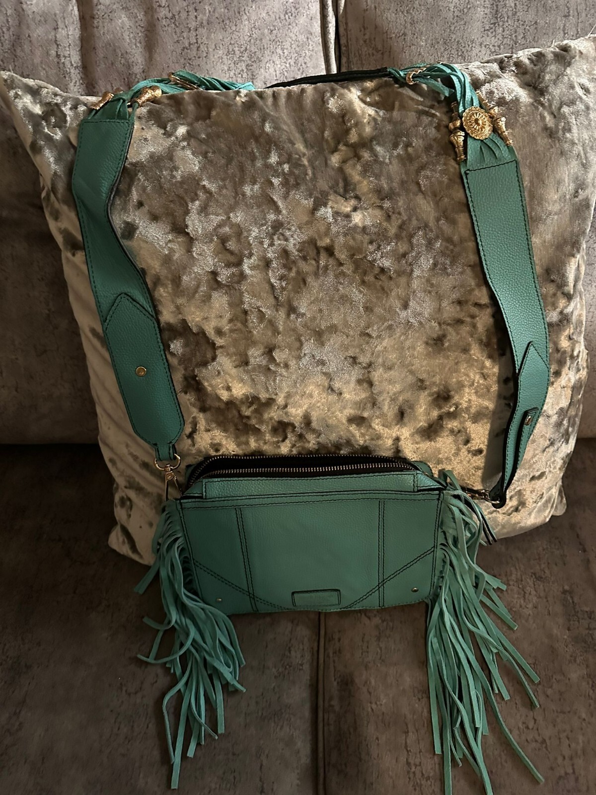 river island cross body bag black used eBay