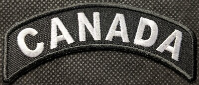 Canada Rocker Patch Canada Mini Rocker Motorcycle Patch Biker Patch | eBay