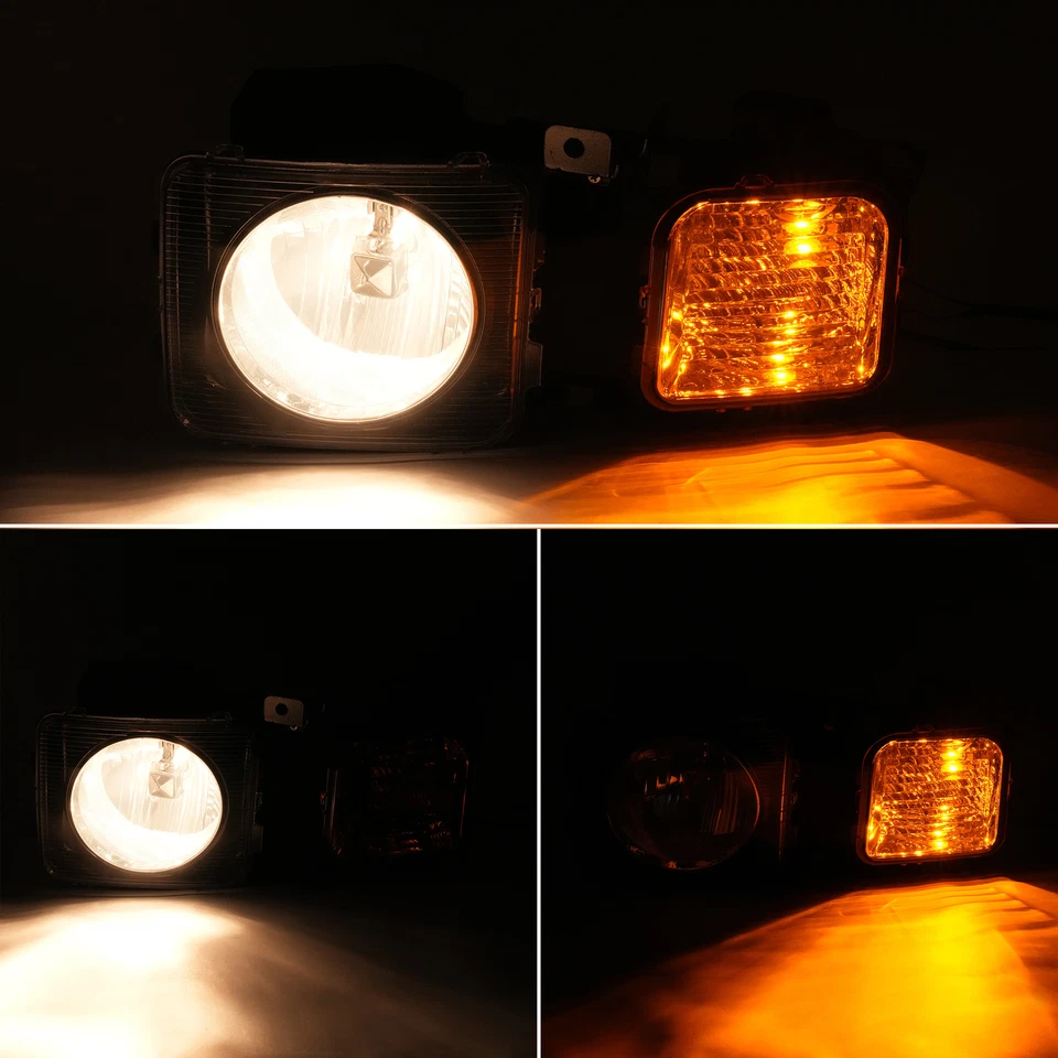 Faro para Hummer H3 2006 07 08-2010 y H3T 2009-2010 lado del conductor con bombilla nuevo Foto 3 de 4