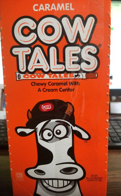 (36 PIECES) COW TALES CARAMEL GOETZE'S CANDY CO. KITCHEN TREATS/PARTIES/USA MADE