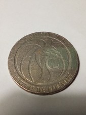 1982 MGM GRAND CASINO RENO, NV. LOGO $1.00 TOKEN GREAT FOR VINTAGE COLLECTION!