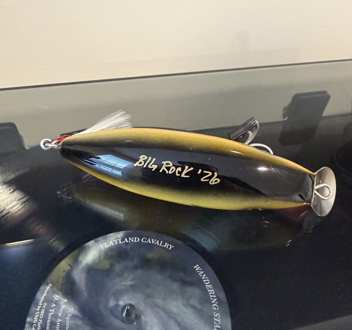 BIG ROCK CUSTOM WOOD SALTWATER SURF METAL LIP LURES- STRIPER SURFSTER PLUGS - Image 2