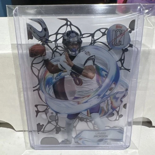 2025 Topps Signature Lamar Jackson Base (RAW)