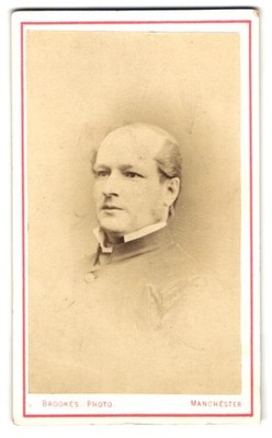 Fotografie Warwick Brookes, Manchester, Victoria Terrace, Porträt eines Mannes 