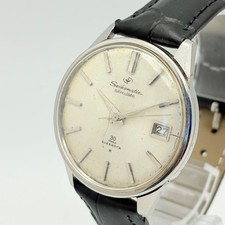 Seiko Seikomatic Orologio Uomo Automatico Slim Data Vintage 36,5mm 30 Gioielli