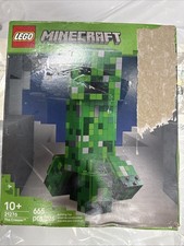 LEGO Minecraft The Creeper 21276 Set 665pcs Ages 10 Poseable Figure Toy