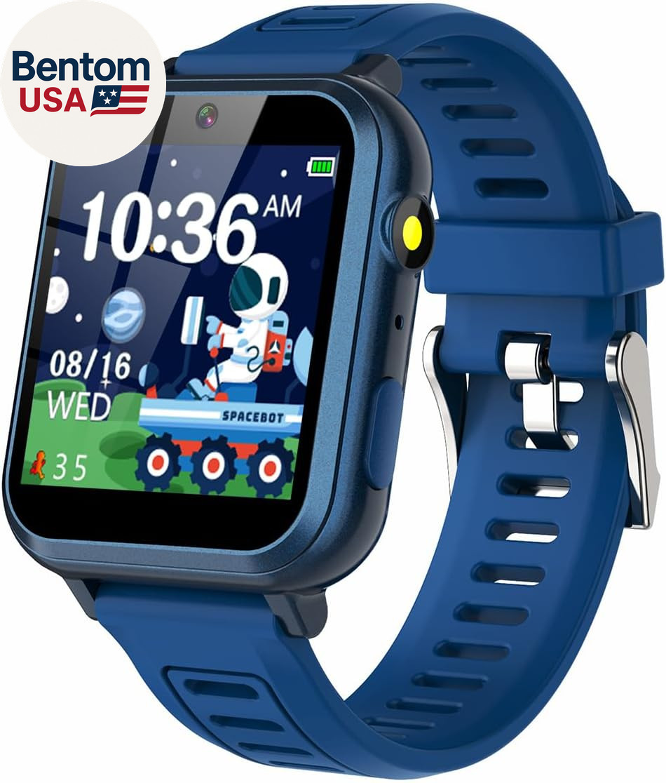 Smart Watch for Kids with 39 Puzzle Games HD Touch Screen Ca