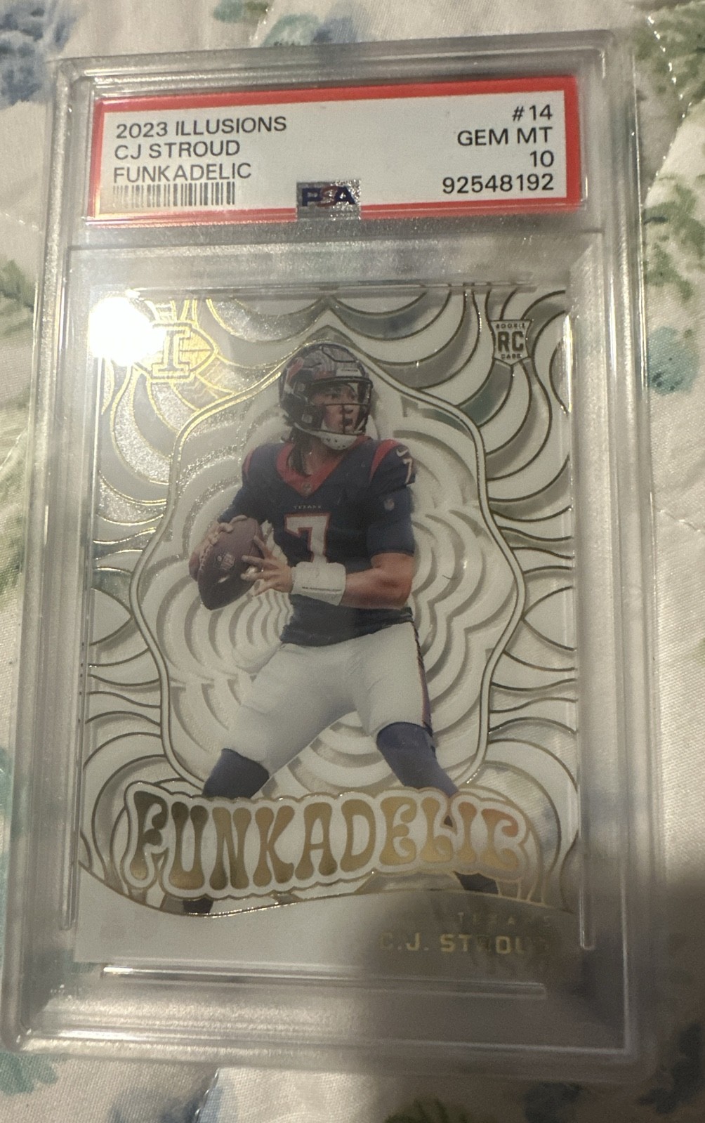 CJ Stroud Panini Illusions Funkadelic #14 Base