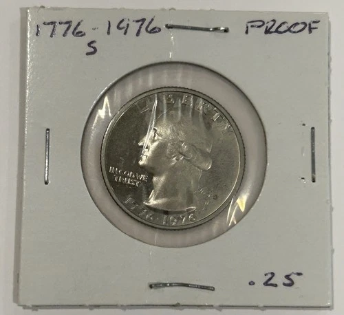1776- 1976 S Washington PROOF Bicentennial Quarter  **FREE SHIPPING**