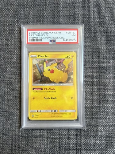 Pikachu graded PSA 7 for sale on eBay