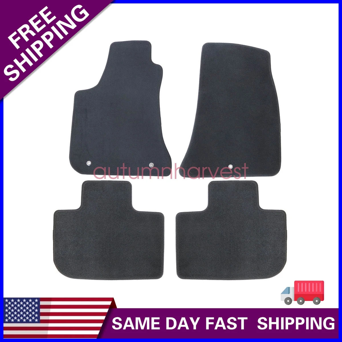 Juego De Alfombrillas Lloyd Mats Para Dodge Challenger 2015-23 | Tracción Trasera, 4 Piezas