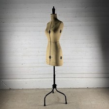 Vintage Mid Century Adjustable Dressmakers Mannequin on Stand