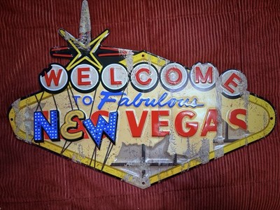 Fallout New Vegas Tin Sign