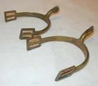 Civil War Pair of U.S. CAVALRY BRASS SPURS   h193
