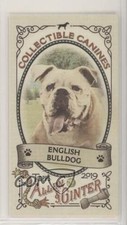2019 Topps Allen & Ginter Collectable Canines Minis English Bulldog #CC-11 1u1