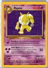 Hypno 23/62 Rare Fossil Pokemon Unlimited Moderately Played on eBay
