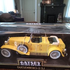 Greenlight 1:18 Model Diecast Gatsby Motion Picture Duesenberg II SJ Yellow NEW