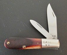 BEAUTIFUL 1965 - 69 CASE XX USA ERA 62009 1/2 SAWCUT RED BONE BARLOW KNIFE