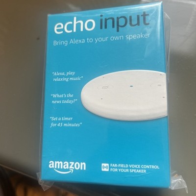 New Sealed Amazon Echo Alexa Input Voice Control Speakers White Free Shipping