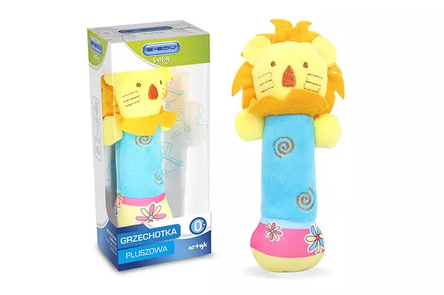 5901811128578 GRZECHOTKA PLUSZOWA LEW E-EDU Artyk 3390₽