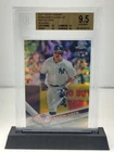 2017 TOPPS CHROME AARON JUDGE RUNNING SP #169B REFRACTOR ROOKIE RC BGS 9.5 QUADS