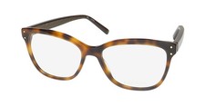 NEW ESCADA VESC53 EYEWEAR 09AJ FULL-RIM MENS CAT EYE PLASTIC BROWN 54-16-140