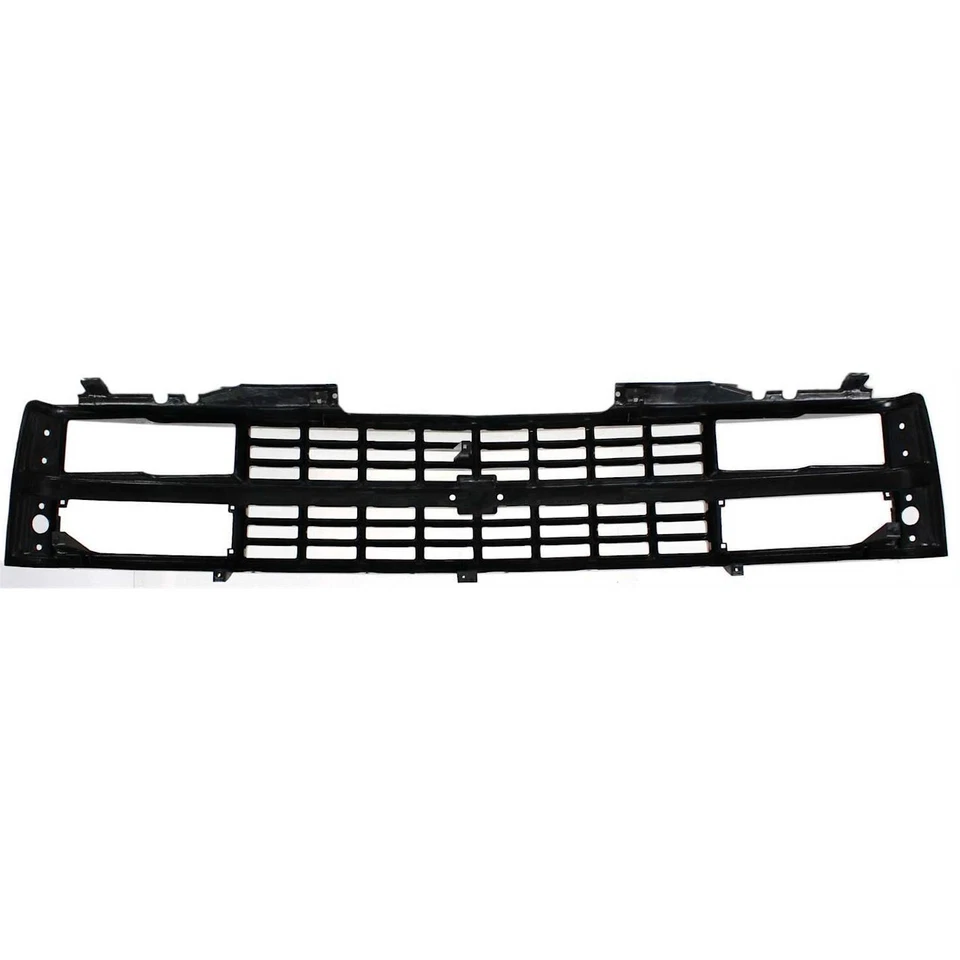 Conjunto de rejilla negra para Chevrolet C1500 K1500 C2500 K2500 C3500 K3500 1988-93 Foto 4 de 4