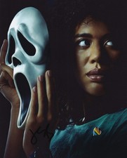 JASMIN SAVOY BROWN signed Autogramm 20x25cm SCREAM in Person autograph COA