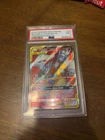 2019 Pokemon sun & moon Reshrm. & Charizard GX unbroken bonds.-fa psa 9