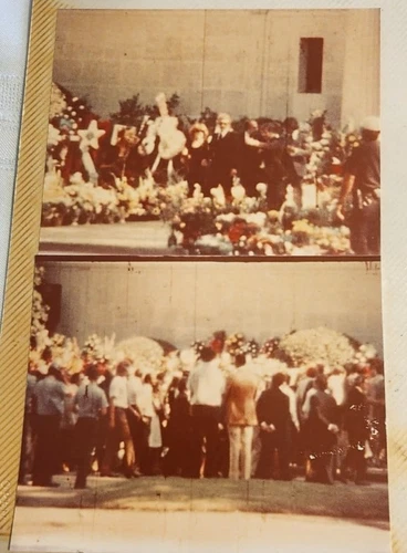 Elvis Presley Authentic Photographs- RARE- FUNERAL, NIXON, HOME-set of 21 - Picture 2 of 12