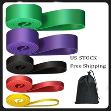 Resistance Bands Set of 5 Loop Exercise Bands for Yoga Fitness Workout Gym