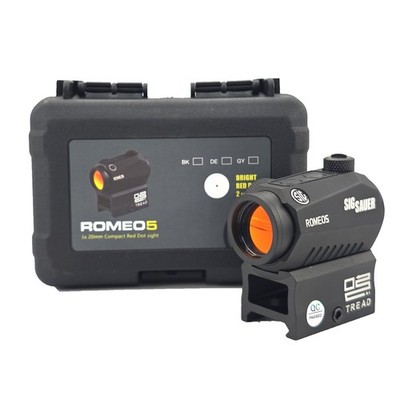 SIG SAUER ROMEO5 1x20mm 2 MOA Red Dot Sight - SOR52001 for