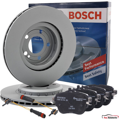BOSCH Bremsenkomplettsatz 300 hinten Mercedes W213 E180 E200 E220 E300 1.6 2.0 d