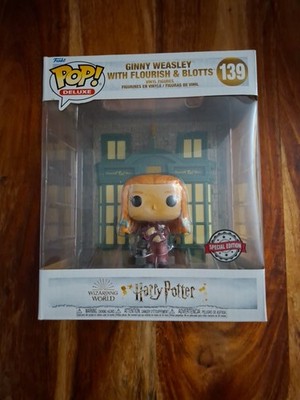 Funko Pop! Deluxe Harry Potter Ginny Weasley with Flourish Blotts 139 Special Ed
