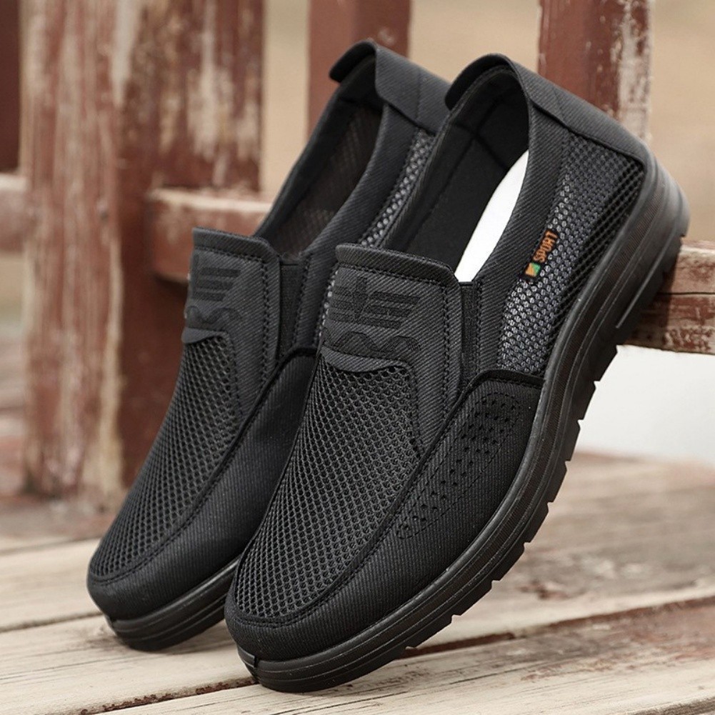 Scarpe da uomo slip on traspiranti casual foto 6