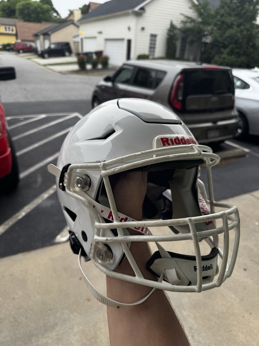 Riddell SPEED FLEX ヘルメット Medium Riddell SpeedFlex ADULT Helmet - Light Gray SF-2BD Facemask