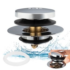 Artiwell Universal Tip Toe Bath Drain Stopper And Cover Bathtub Drain Stopper