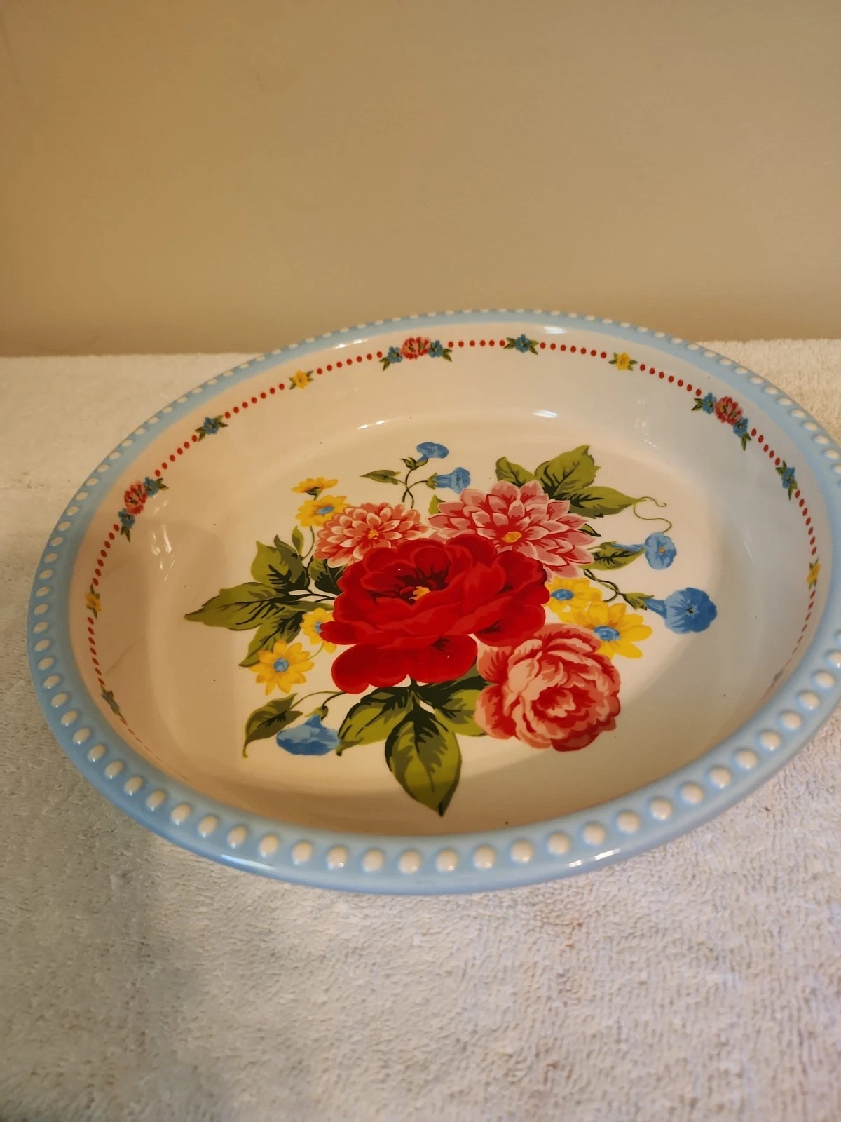 Pioneer Woman 10.5 in. Pie Plate