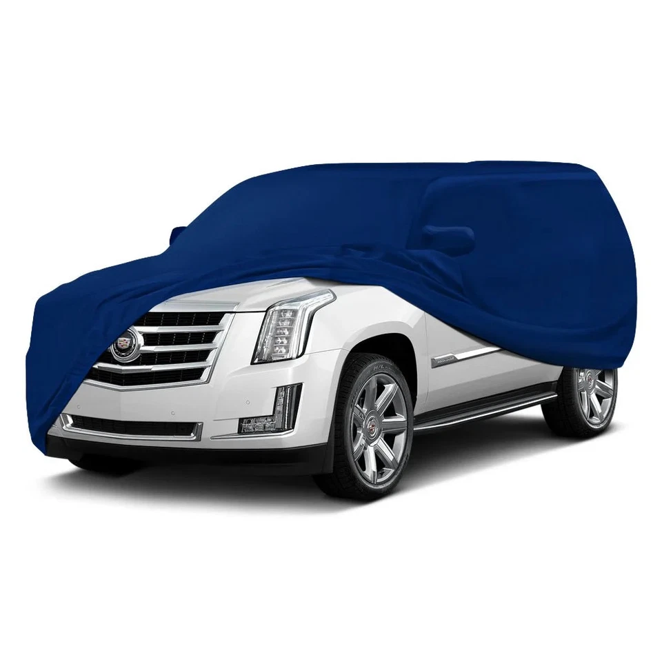 For Isuzu Trooper 84-91 Satin Stretch Indoor Impact Blue Custom Car Cover — 第 2/4 张图片