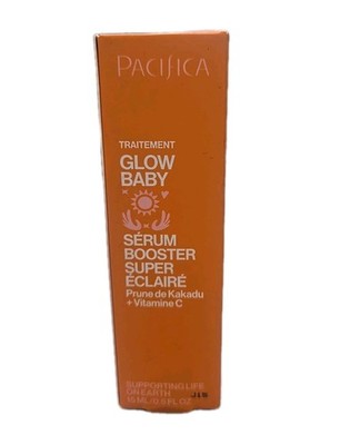 Pacifica Glow Baby Super Lit Booster Serum 15ml .5oz Vitamin C Glycolic Acid NIB