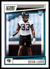 Devin Lloyd 2022 Score #350 Jaguars NFL READ FREE SHIPPING AutographDen