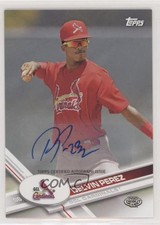 2017 Topps Pro Debut Auto Delvin Perez #67 Auto 0t2